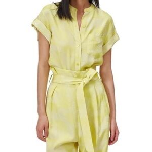 Equipment Light Yellow Women's set shirt and pants